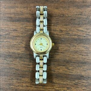 Yves Rocher Gold and Silver Women's Watch